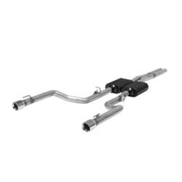 Flowmaster American Thunder Exhaust 15-23 Dodge Charger 6.2, 6.4 - Click Image to Close